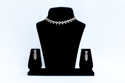 Radiant Sparkle Necklace and Earring Set