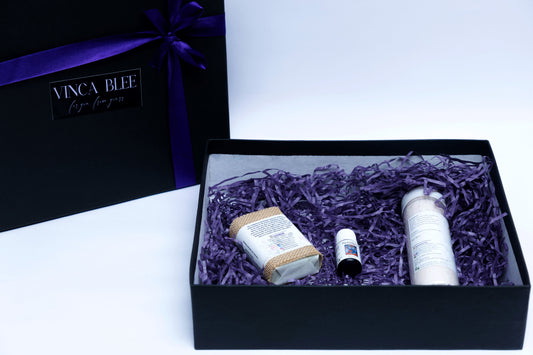 Pure Purification Spa Trio Handmade Gift Set || 400 g 10 ml