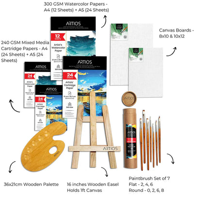 Ultra Art Combo for Painting - 95 Pcs