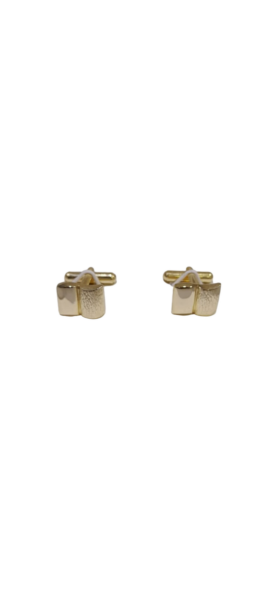 Golden Bow Design Cufflinks by Park Avenue