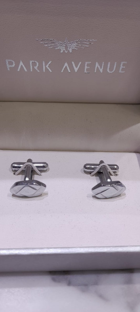 Silver Cufflinks by Park Avenue